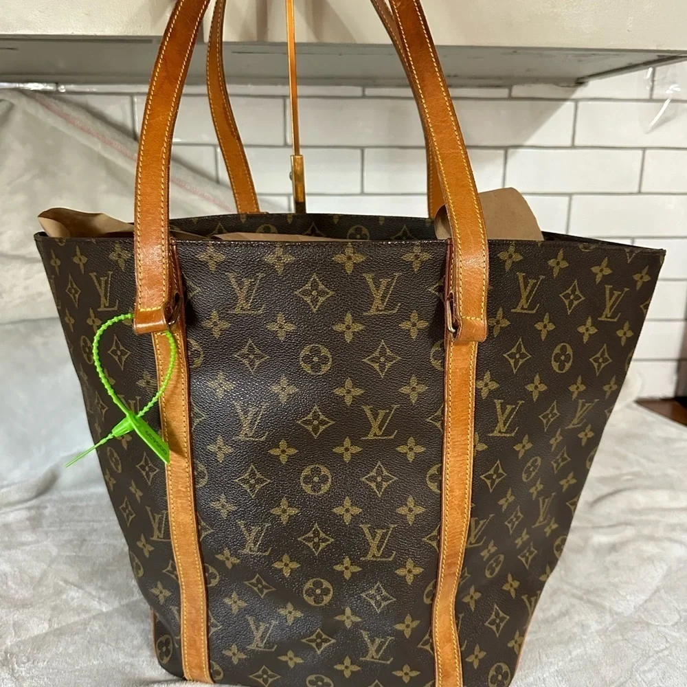 Authentic Louis Vuitton Sac Shopping shoulder bag